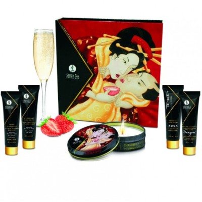 SHUNGA - SECRET GEISHA STRAWBERRIES AND CAVA KIT foto