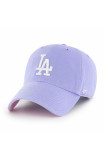 Cumpara ieftin 47brand șapcă Los Angeles Dodgers culoarea violet, cu imprimeu