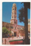 FA156 - Carte Postala - ISRAEL - Acco. Han El-Amdan and clock tower, circulata 1964