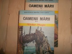 Oamenii marii vol. I,II - Victor Hugo foto