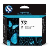 HP original tlačov&aacute; hlava P2V27A, HP 731, black, 1ks