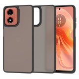 Husa pentru Motorola Moto G04s / E14 / G04 / G24, Techsuit, HaloFrost, Neagra