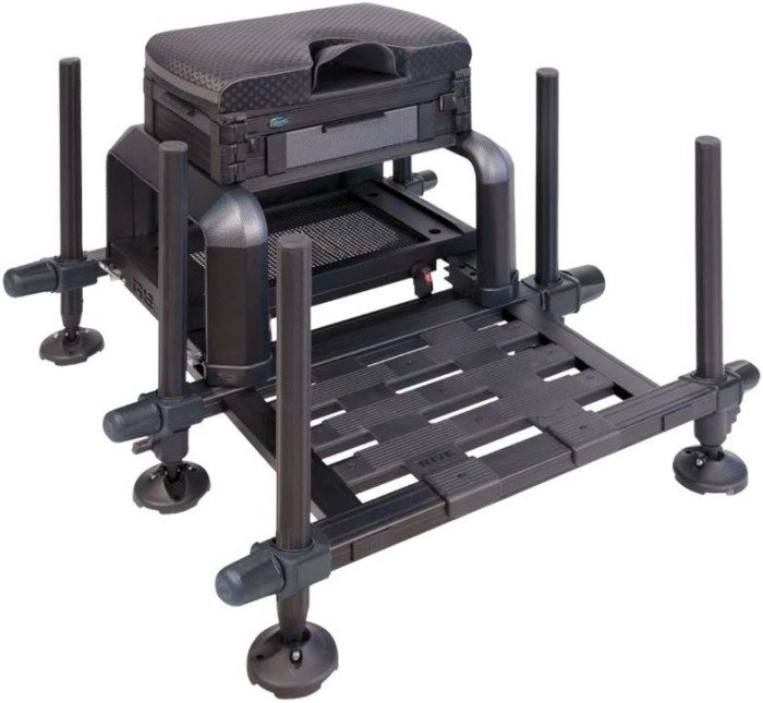 Scaun Modular RIVE RS2 Open Black Carbon
