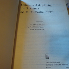 Cutremurul de pamant din Romania de la 4 martie 1977 - ( 1982 )