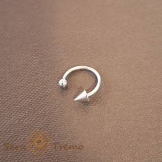 Piercing Potcoava din Titan cu Ambele Capete cu Filet
