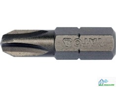 YATO Set 10 biti surubelnita PH3, prindere hex 1/4&#039;&#039;, lungime 25 mm