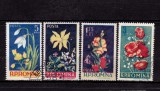 Cumpara ieftin RO 1956, LP 418 , &quot;Flori&quot; ,serie, stampilata