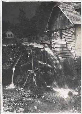 P2138N Moară de apă, Poiana Țapului, 1935 foto