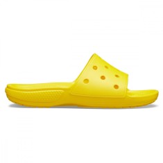 Papuci Crocs Classic Crocs Slide Galben - Lemon foto