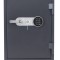 Seif certificat antifoc Kronberg Fire71KE cheie/electronic 710x 485x450 mm EN15659/60P