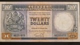 20 Dolari 1989 Hong Kong VF!!!