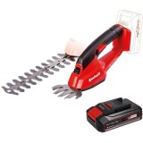 Einhell GE-CG 18 Li PXC - Masina de tuns gard viu 20 cm accesorii + Acumulator Li-Ion 18 V 2.5 Ah