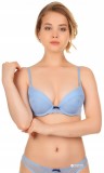 Sutien Triumph Push-Up Dantela TPH1569-411 Albastru Deschis 75D, Armatura, Bretele Ajustabile