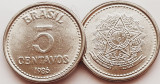 2500 Brazilia 5 centavos 1986 km 601 aunc-UNC