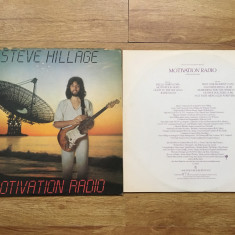 STEVE HILLAGE ( GONG ) - MOTIVATION RADIO (1977,VIRGIN,UK) vinil vinyl