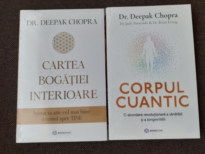 DEEPAK CHOPRA CARTEA BOGATIEI INTERIOARE/CORPUL CUANTIC
