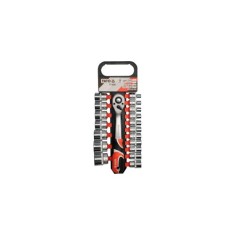 Set tubulare si antrenor 19 piese 1/2" Yato Cod: YT-38681