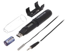 &Icirc;nregistrator temperatură LASCAR EL-USB-TP-LCD cu afișaj LCD și precizie &plusmn;0,6&deg;C