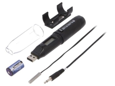 &amp;Icirc;nregistrator temperatură LASCAR EL-USB-TP-LCD cu afișaj LCD și precizie &amp;plusmn;0,6&amp;deg;C foto