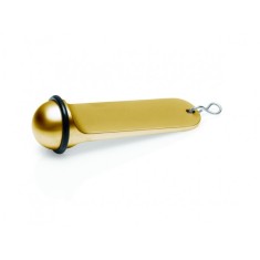 Breloc auriu fara gravura 11x3 cm pentru camere hotel sau pensiune