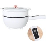 Cumpara ieftin Tigaie Electrica Multifunctionala Inteligenta, 26 cm, 3 L, Control Digital, Pentru Gatit Rapid Fara Aragaz, cu Capac