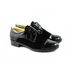 Oferta marimea 37, 39- Pantofi dama casual din piele naturala - LP10LACN foto