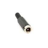 Conector alimentare DC mufa mama 5.5x2.5mm lipire pe fir CHANGZHOU