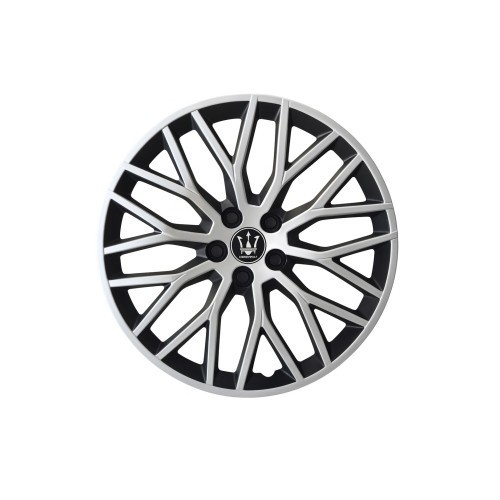 Set 4 capace roti Evo culoare negru argintiu 15 inch Cod: WF3-1SL-15 Automotive TrustedCars