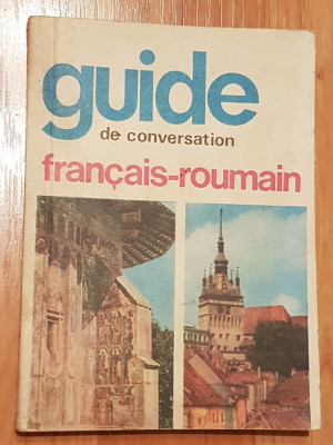Guide de conversation francais-roumain de Sorina Bercescu foto