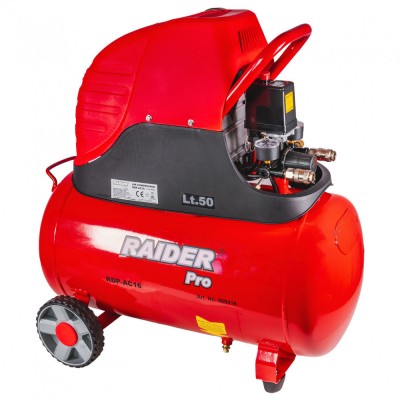 Compresor aer RD-AC16, 50 l, 1.5 kW, Raider 089416 foto