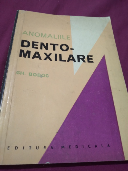 ANOMALIILE DENTO-MAXILARE - GH.BOBOC