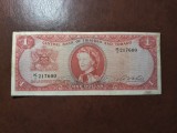 TRINIDAD TOBAGO 1 DOLAR 1964