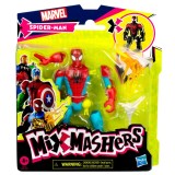 Figurina cu accesorii, Marvel Spiderman, Mixmashers, Spider-Man, F9213