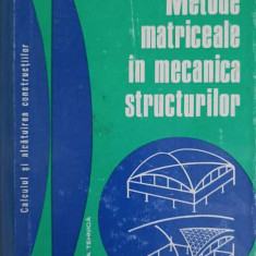 METODE MATRICIALE IN MECANICA STRUCTURILOR-HOREA SANDI