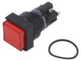 Comutator acţionat prin apăsare SPDT - 2A/220VAC, IP40, ON-(ON)