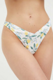 Cumpara ieftin Hollister Co. bikini brazilieni culoarea alb