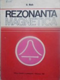 Rezonanta Magnetica - Al. Nicula, 1980, Didactica si Pedagogica, Fizica, 262 Pagini, Romana