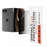 Cumpara ieftin Folie de protectie Ecran Exterior Privacy Techsuit pentru Apple iPhone Duo, Sticla Securizata, Full Glue, 111D