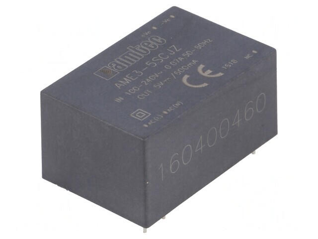 Convertor AC/DC 3W 5VDC