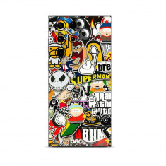 Folie Skin Compatibila cu Samsung Galaxy S24 Ultra Wrap Skin Sticker Bomb 4