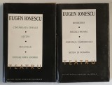 TEATRU , VOLUMELE I - II de EUGEN IONESCU , 1968 *EDITIE CARTONATA
