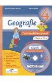 Geografie - Clasa 4 - Caiet multifunctional + CD - Marius-Cristian Neacsu, Veronica Reh, Auxiliare scolare