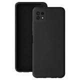 Husa protectie flippy pentru samsung a22 5g liquid silicone negru