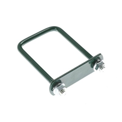 Clema de prindere panou, tip brida, verde foto