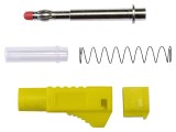 Mufă Banană 4mm 45A Galbenă Poliamidă