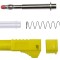 Mufă Banană 4mm 45A Galbenă Poliamidă