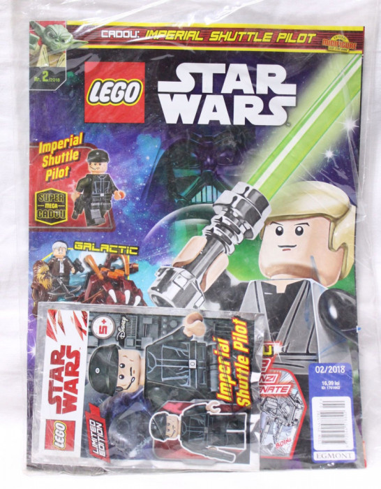 Revista LEGO Star Wars Nr. 2/2018 cu figurina - sigilata