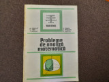PROBLEME DE ANALIZA MATEMATICA de M. ROSCULET...N. DIMCEVICI RF22/4