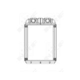 Radiator incalzire habitaclu Nrf 53671