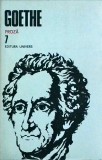 Goethe - Opere, volumul 7. Proza. Anii de drumetie ai lui Wilhelm Meister